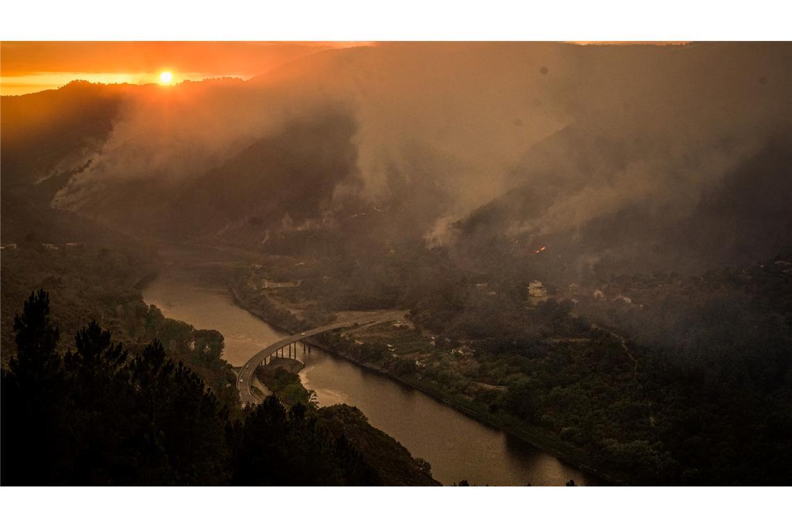 Höchste Waldbrand-Emissionen in Europa seit Messbeginn Waldbrände verursachen hohe Kohlenstoff-Emissionen. (Archivbild)