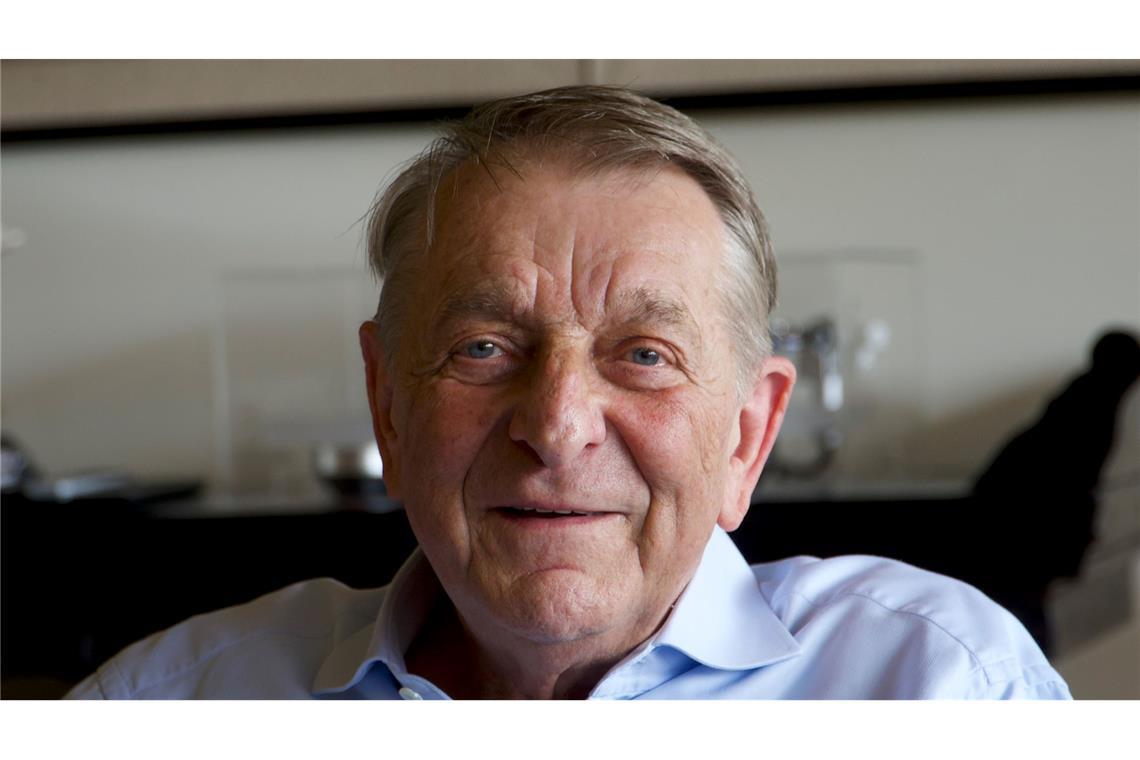 Walter Gunz hat sich der Rettung des Wals angenommen.