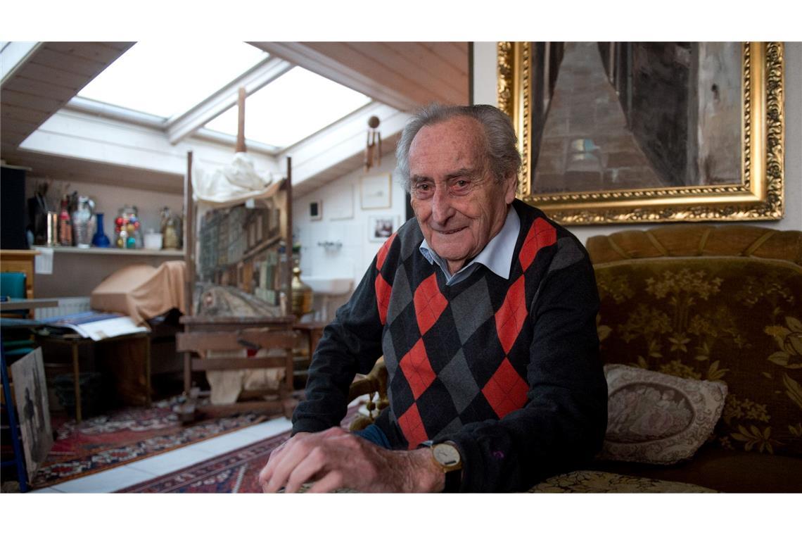 Walter Schultheiß war auch Maler. (Archivbild)