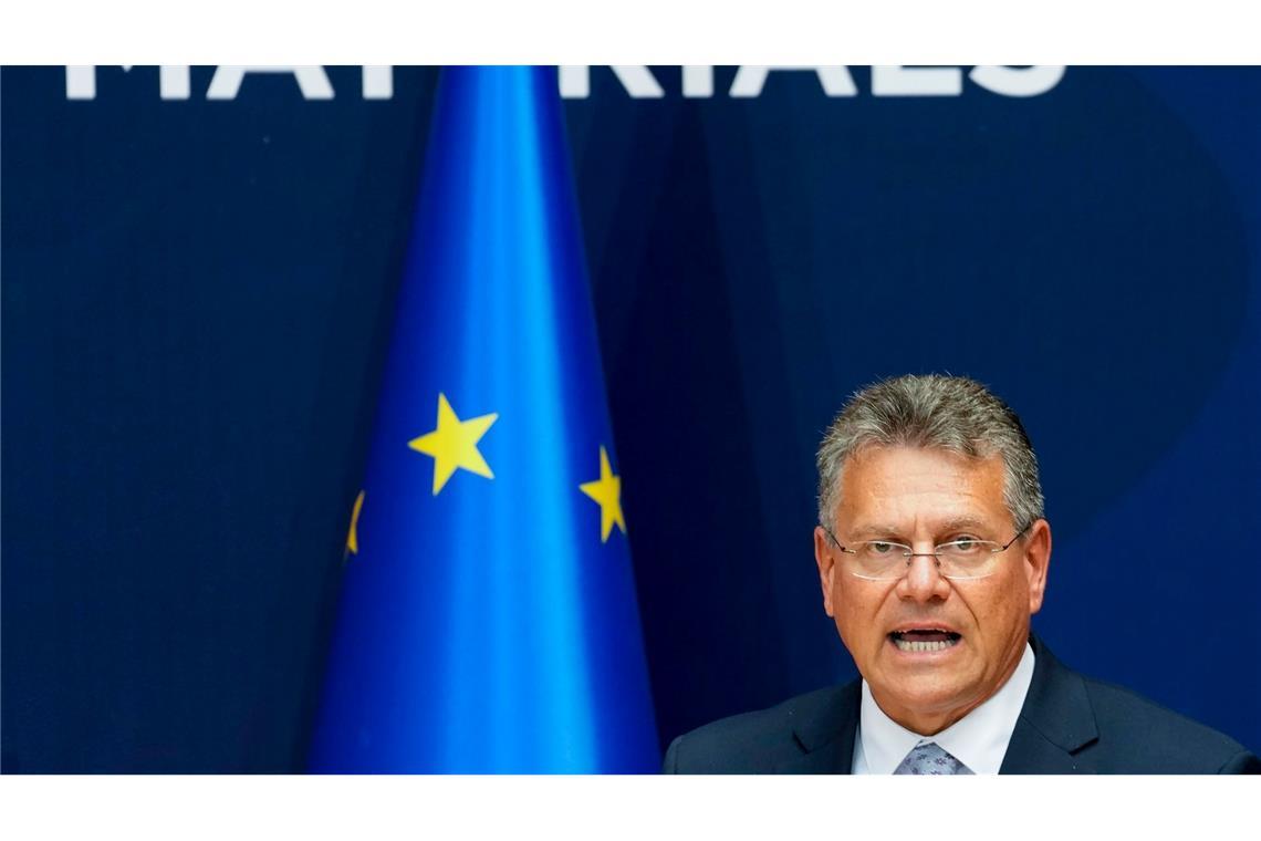 Wer in der EU bald für Aufmerksamkeit sorgen könnte War auch schon für Energie, Raumfahrt, Bildung und Verwaltung zuständig: der Slowake Maros Sefcovic. (Archivbild)