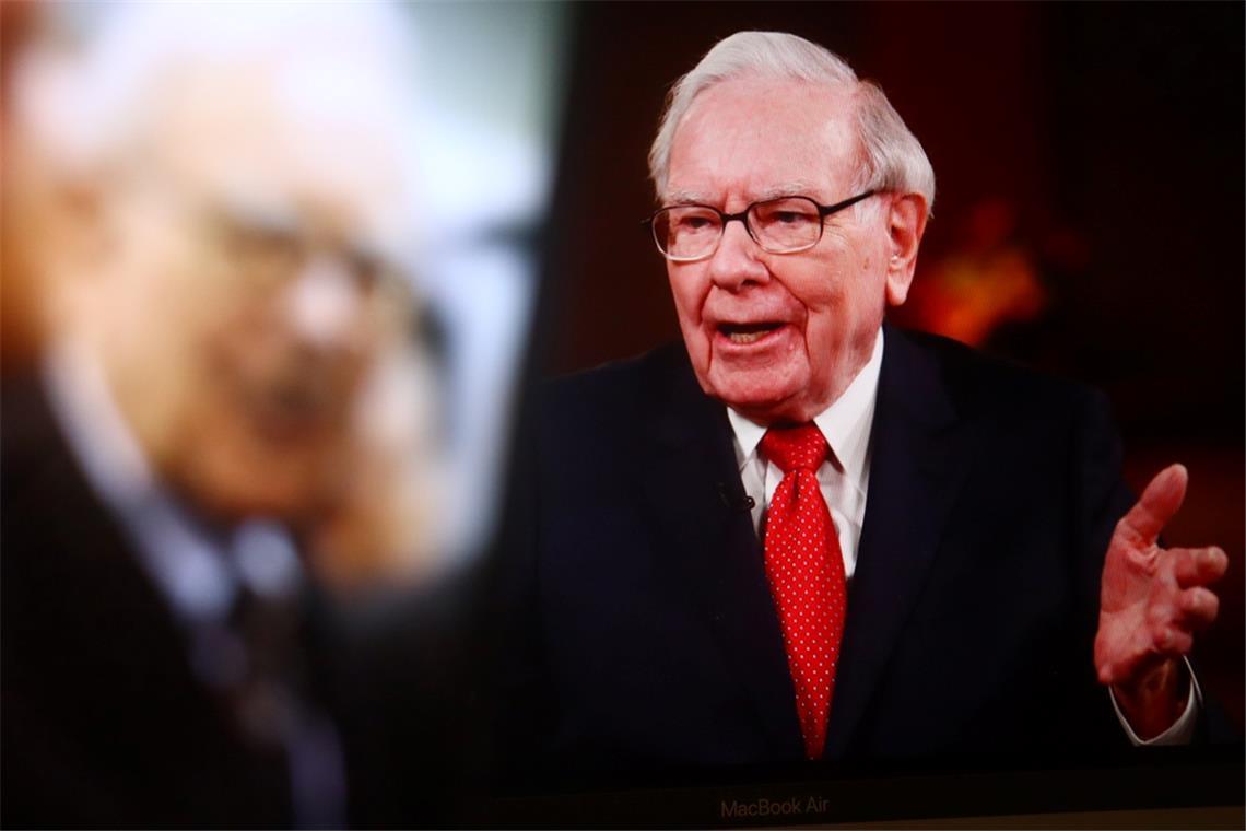 Warren Buffett – Starinvestor und Berkshire-Hathaway-Chef, inzwischen 95 Jahre alt.