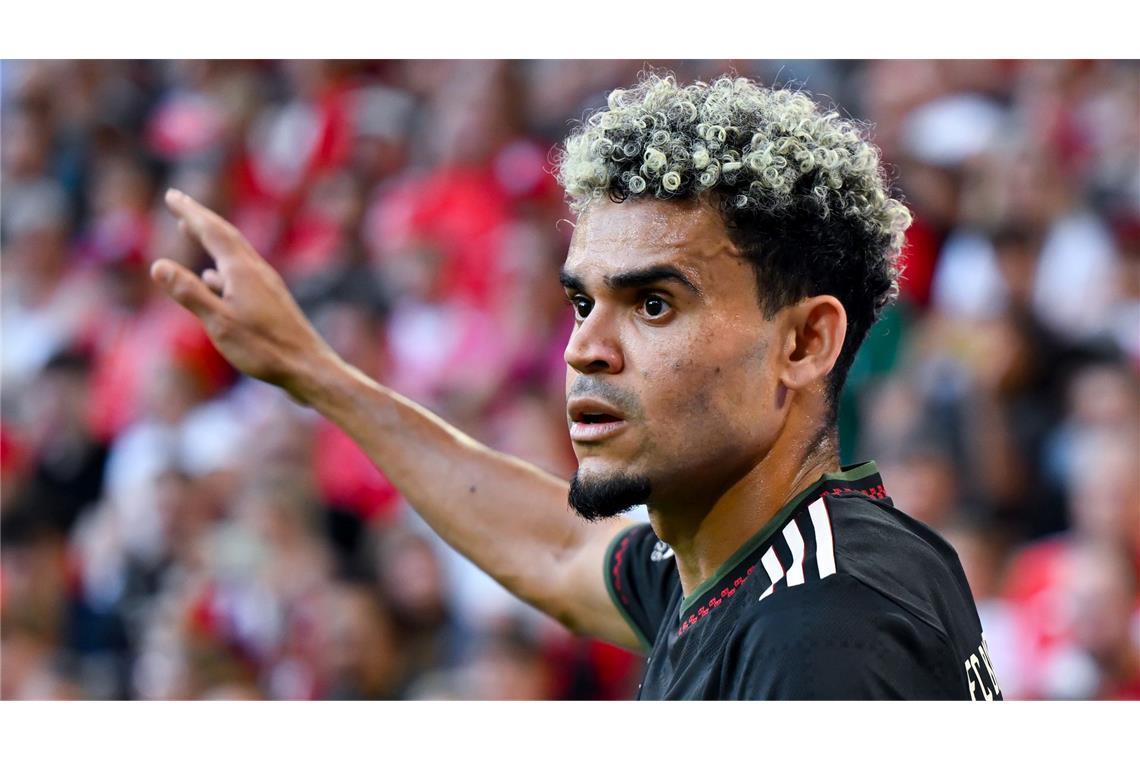 Wartet noch auf sein erstes Bayern-Tor: Luis Diaz.