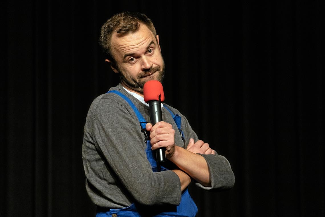 Was für ein Blick. Aber der kann nicht darüber hinwegtäuschen: Jakob Friedrich ist ein WWW-Typ, sprich er will immer wissen wieso, weshalb, warum? Foto: J. Fiedler