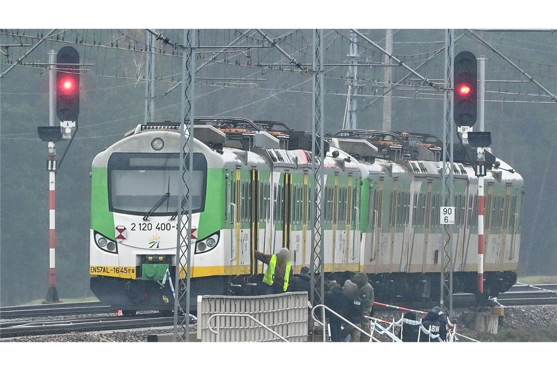 Was geschah auf der Bahnstrecke in Polen?