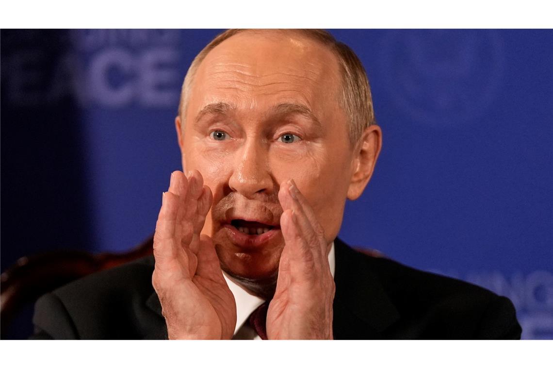 Was sagt Kremlchef Putin zu dem überarbeiteten Friedensplan? (Archivbild)