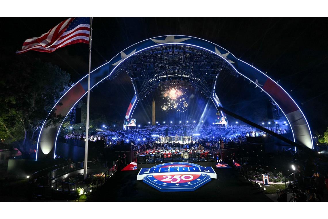 Washington im Fight-Fieber: Feuerwerk vor dem Topkampf Topuria gegen Gaethje am Weißen Haus