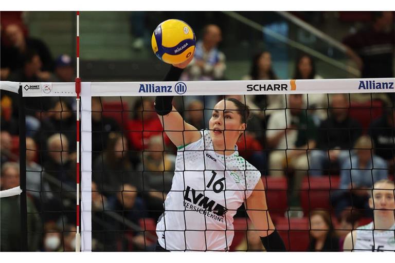 Wechselt zu Allianz MTV Stuttgart: Außenangreiferin Mikala Mogensen vom USC Münster
