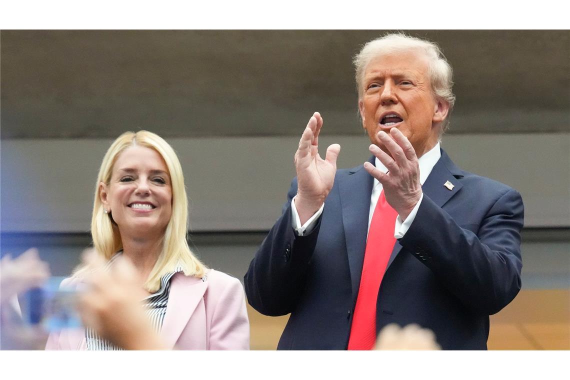 Wegen des Besuchs von Trumps waren die Sicherheitsvorkehrungen rund um das Finale verschärft.