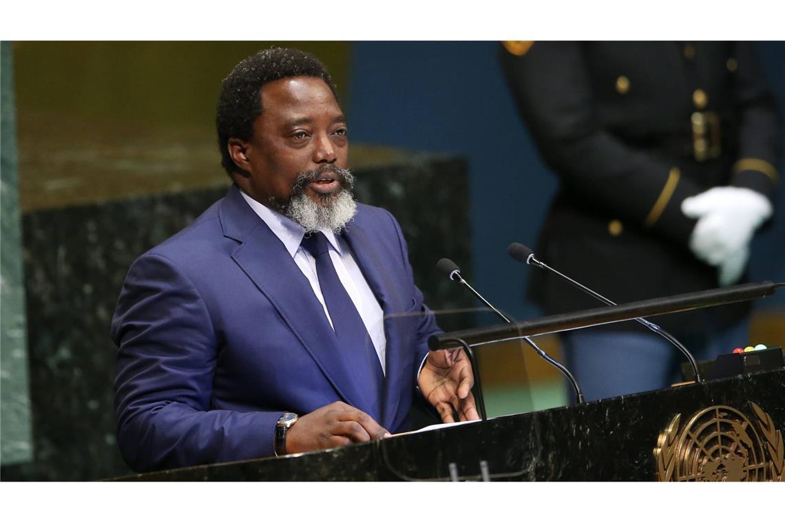 Ex-Präsident Kabila zum Tode verurteilt Wegen Hochverrats und Kriegsverbrechen ist Joseph Kabila zum Tode verurteilt worden (Archivbild aus dem Jahr 2018).