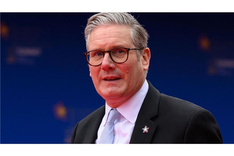 Wegen mutmaßlicher Brandstiftung an einer Immobilie des britischen Premierministers Keir Starmer ist ein weiterer Verdächtiger festgenommen worden (Archivfoto).
