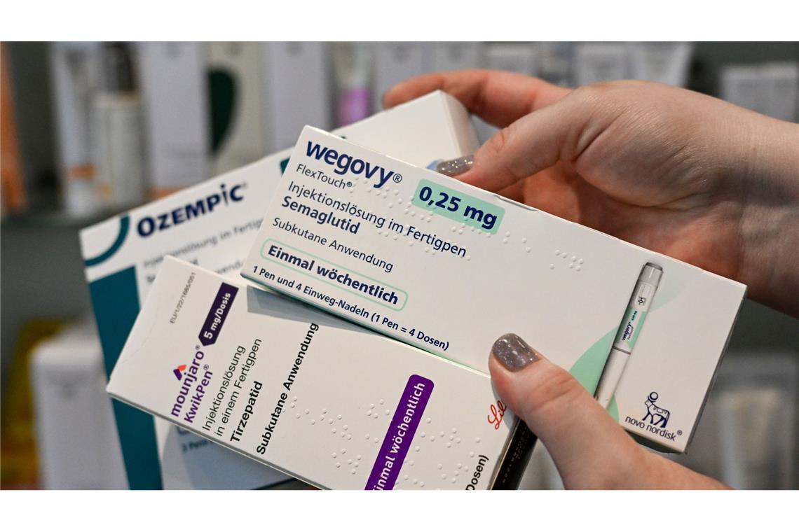 Abnehmspritzen können für mehr Schwangerschaften sorgen "Wegovy", "Ozempic" und "Mounjaro" heißen Spritzen gegen Übergewicht und zur Behandlung von Typ-2-Diabetes. (Archivbild)