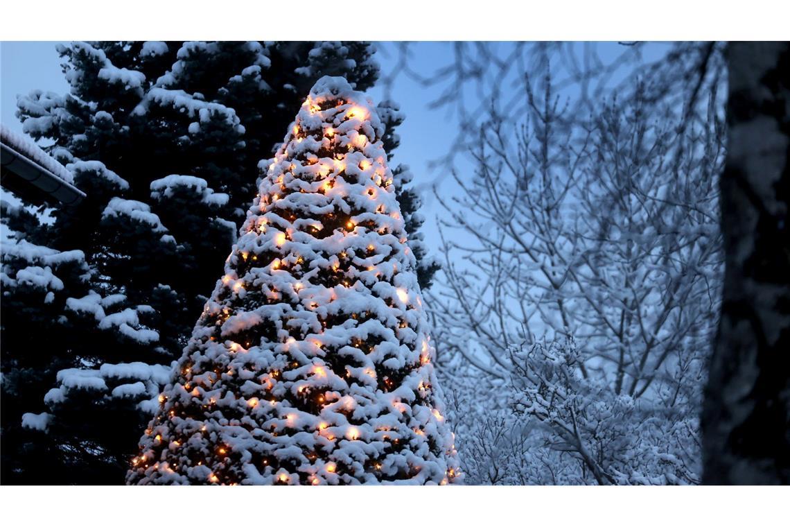 Gemeinsam essen statt Religiöses - drei Typen zum Fest Weihnachten naht. (Symbolbild)