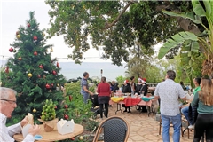 Weihnachten war im Pilgerhaus auch Anlass für Begegnungen von Menschen, die unterschiedlichen Religionen angehören. Fotos: privat