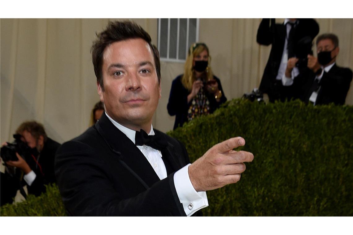 Vom Tegernsee ins US-Fernsehen: Familie in Jimmy-Fallon-Show Weiß scheinbar, wo's langgeht: Entertainer Jimmy Fallon. (Archivbild)