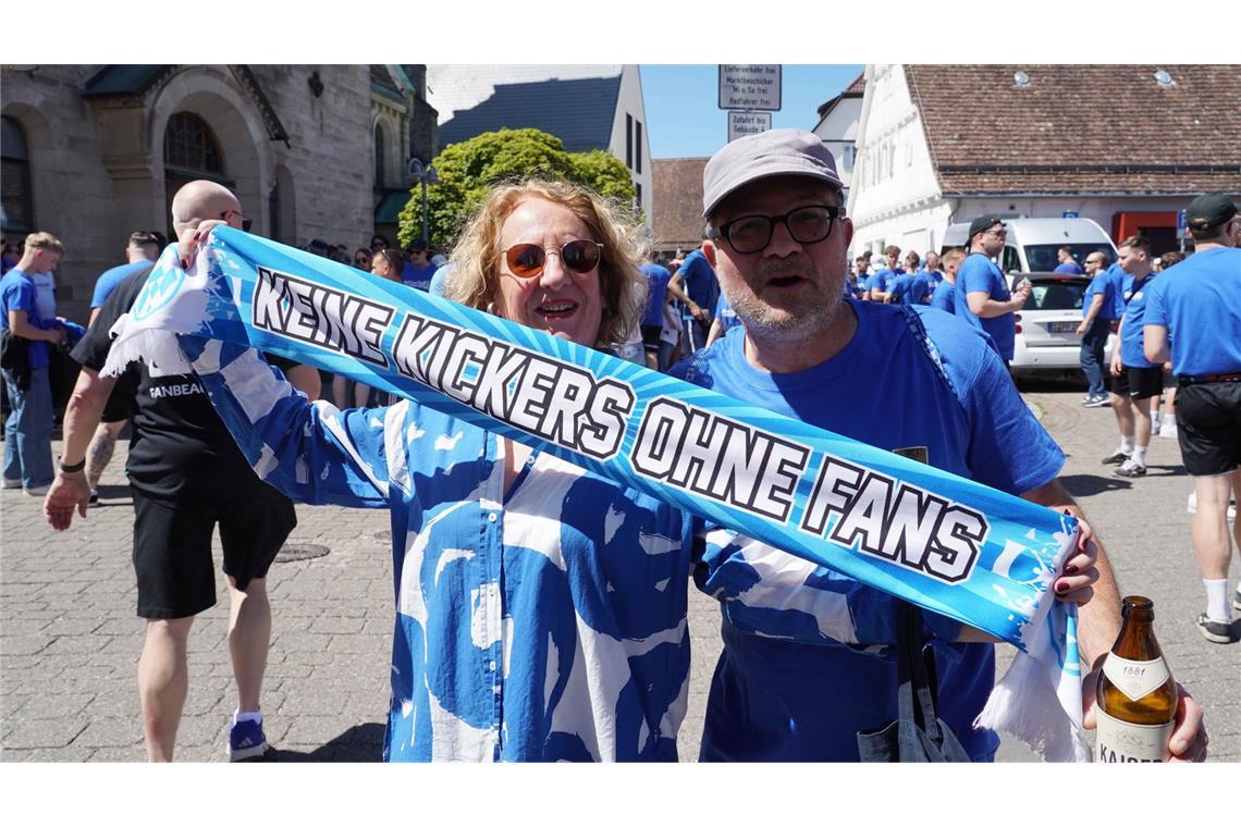 Kickers-Fans fiebern dem Finale entgegen