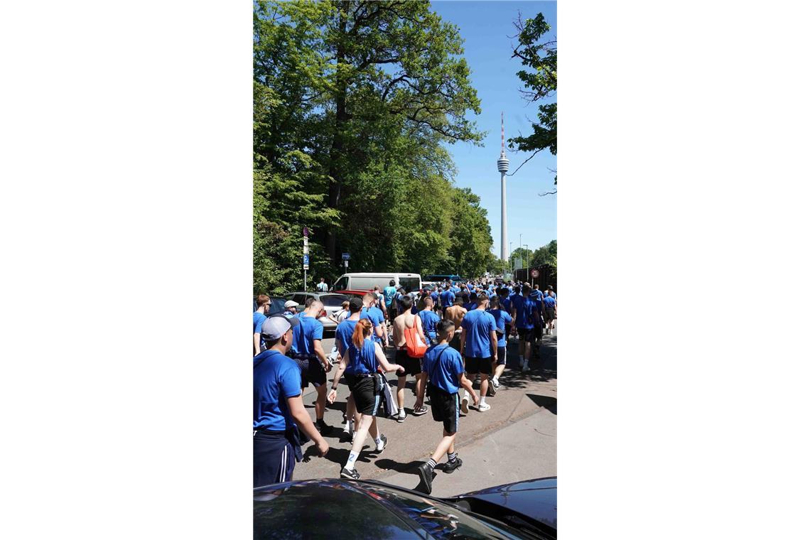 Kickers-Fans fiebern dem Finale entgegen
