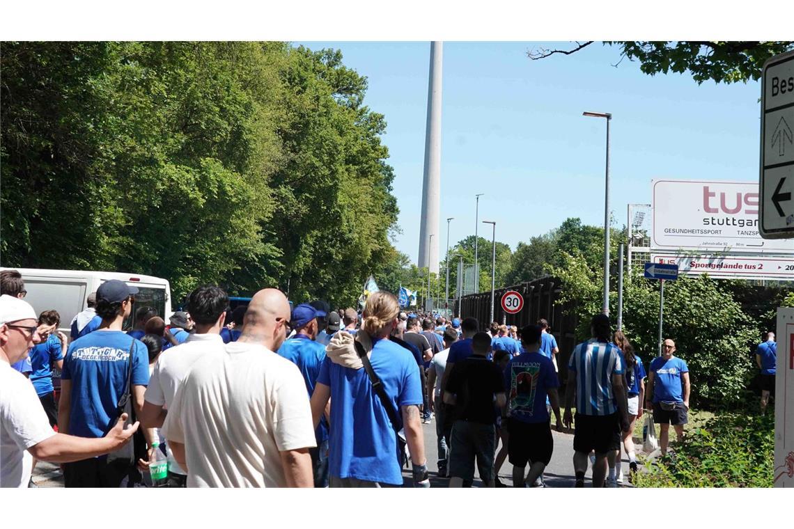 Kickers-Fans fiebern dem Finale entgegen