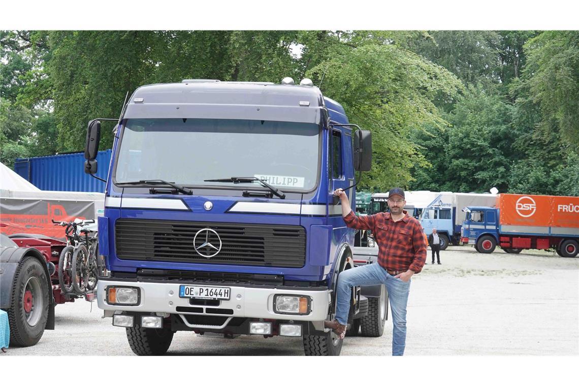 Weitere Bilder vom Lkw-Oldtimertreffen auf der Schwäbischen Alb.