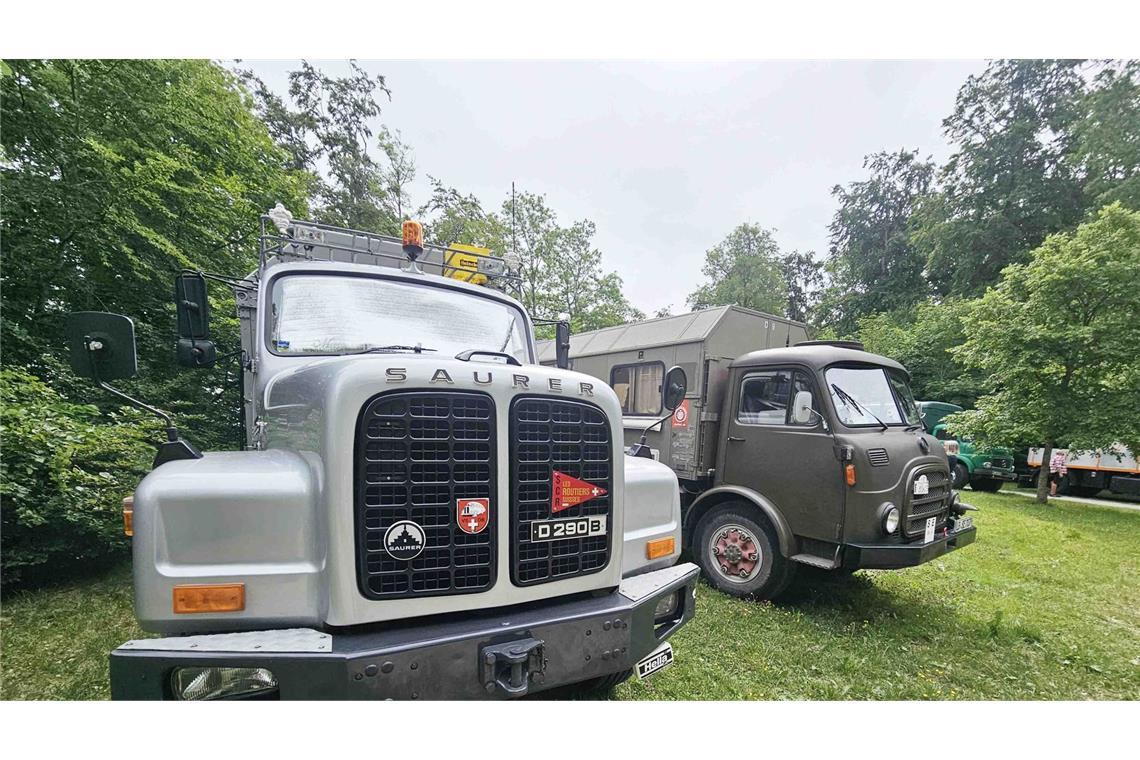 Weitere Bilder vom Lkw-Oldtimertreffen auf der Schwäbischen Alb.