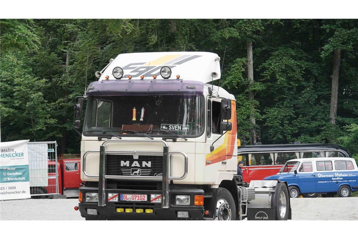 Weitere Bilder vom Lkw-Oldtimertreffen auf der Schwäbischen Alb.