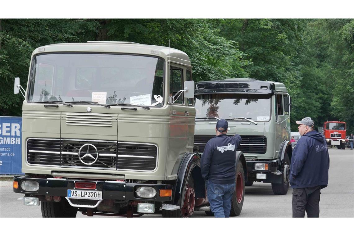 Weitere Bilder vom Lkw-Oldtimertreffen auf der Schwäbischen Alb.