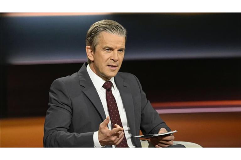 Welterklärer Markus Lanz schwingt den Zeigefinger.