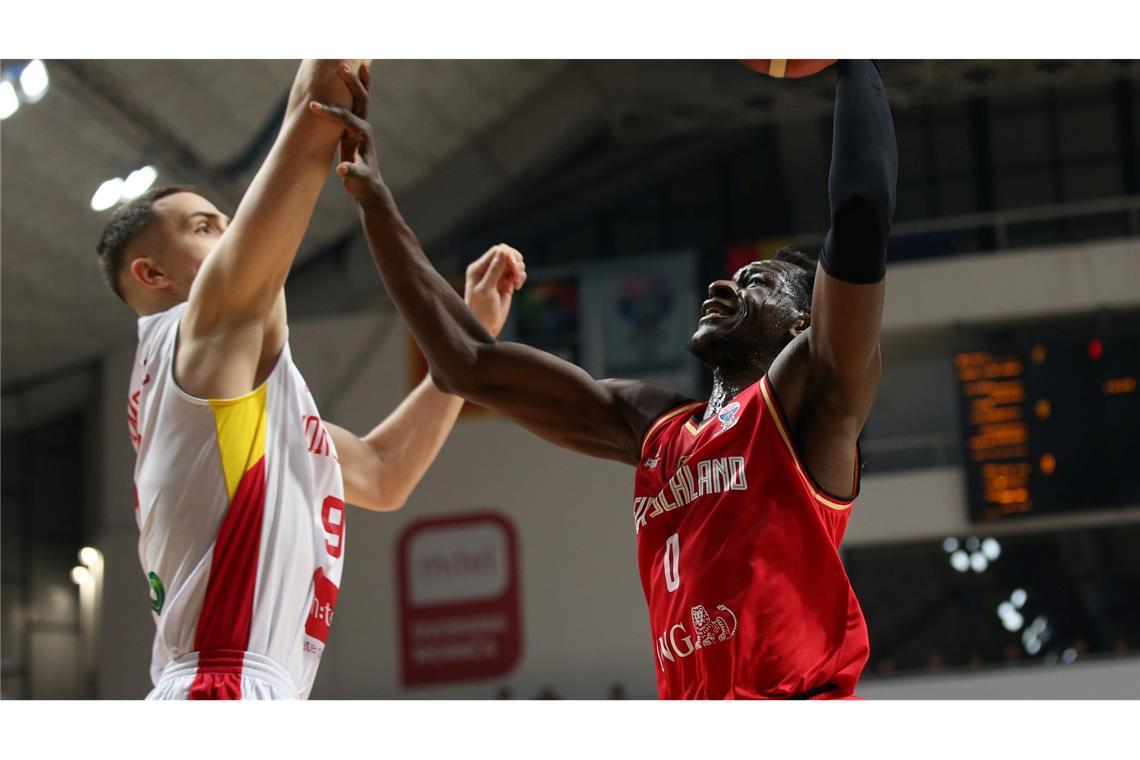Dominanter Weltmeister: Basketballer können für EM planen Weltmeister Bonga zeigte seine Klasse.