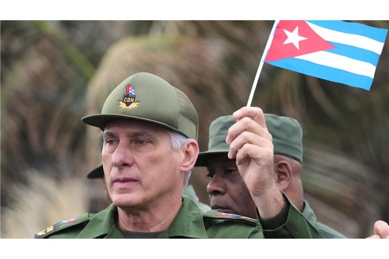 "Wenn das passiert, wird es Kämpfe geben, und es wird einen Widerstand geben", sagte Kubas Präsident Miguel Diaz-Canel. (Archivbild)