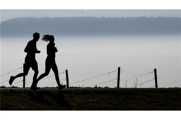 Studie: Frauen profitieren stärker von Sport als Männer Wenn Frau und Mann zusammen joggen, hat das nicht dieselbe Wirkung. (Illustration)