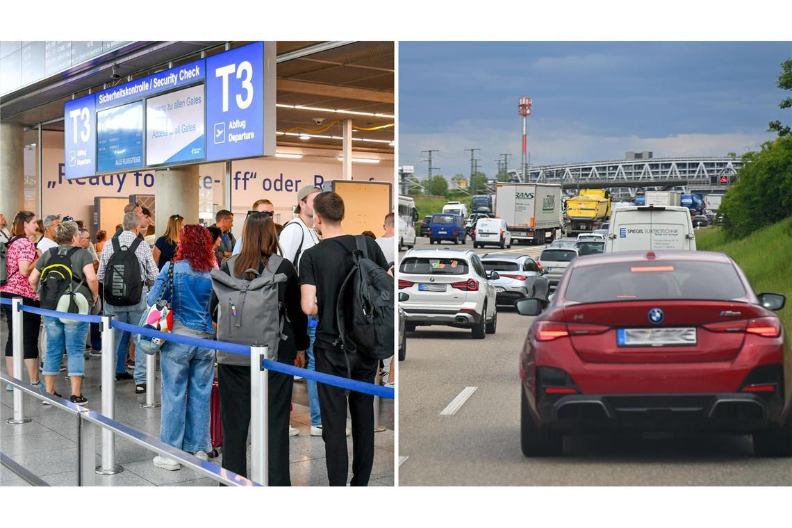 Wer in den Pfingstferien verreist, sollte etwas mehr Zeit einplanen.