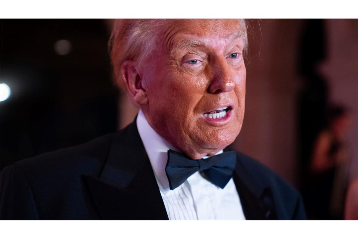 Dinner mit Trump - für eine Million US-Dollar Wer mit dem US-Präsidenten dinieren möchte, kann dies für einen stolzen Preis tun. (Archivbild)