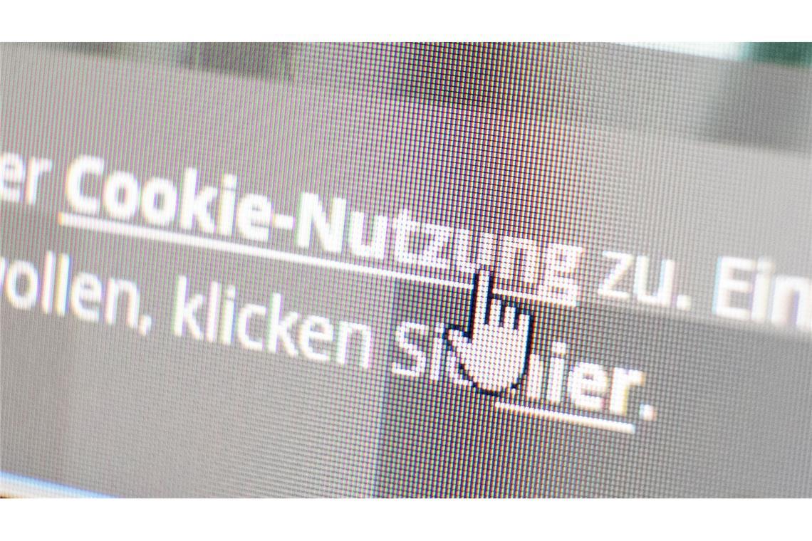 Wer sich auf einer Webseite umschauen will, wird sehr oft gefragt, ob er Cookies zustimmt. (Symbolbild)