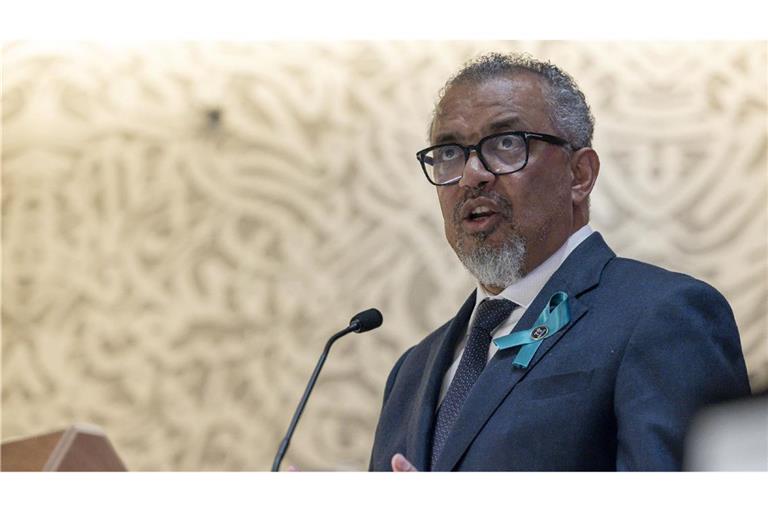 WHO-Chef Tedros kritisiert die Tabakindustrie scharf. (Archivbild)