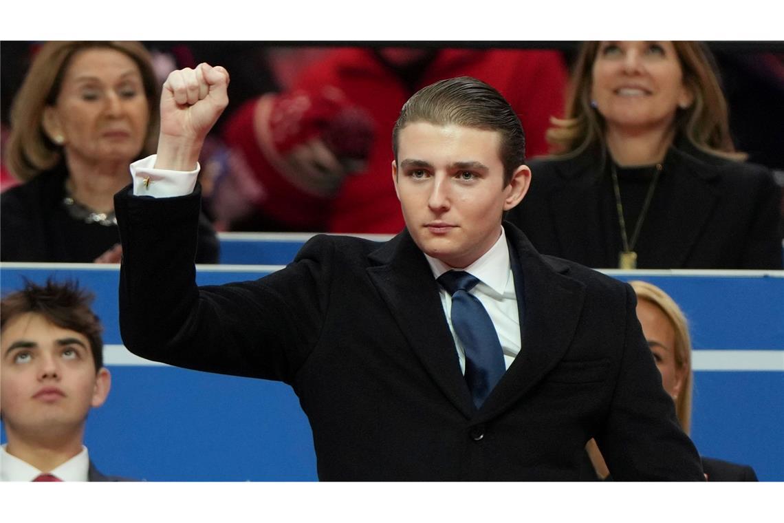 Präsidentensohn, Student, Berater: Das Rätsel Barron Trump Wie der Vater, so der Sohn. (Archivbild)