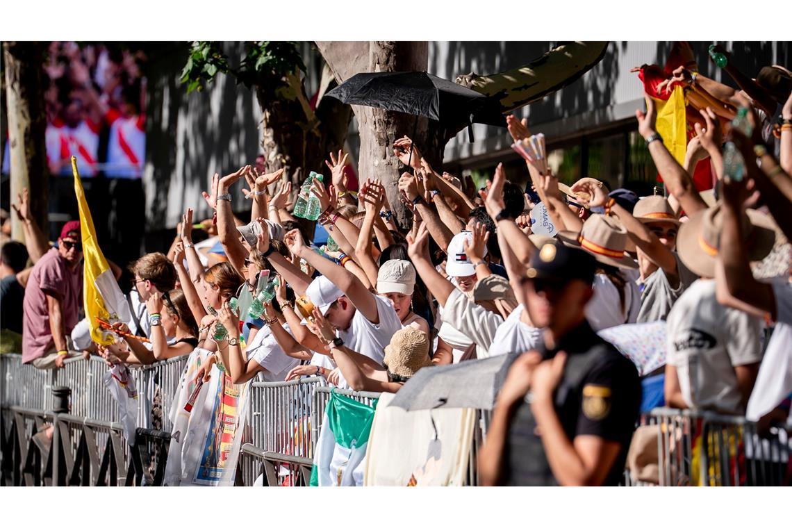Wie in Madrid sind auch in Barcelona und auf den Kanarischen Inseln Großveranstaltungen mit Papst Leo XIV. geplant.