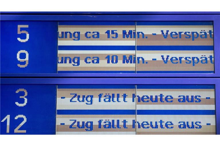 Wie pünktlich ist die Bahn?