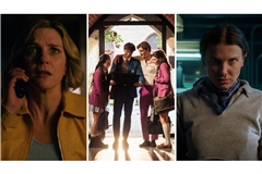 Wie wär’s zum Beispiel mit „Pluribus“, „Maxton Hall“ oder „Stranger Things“ (von links)? Unsere Serientipps für November.