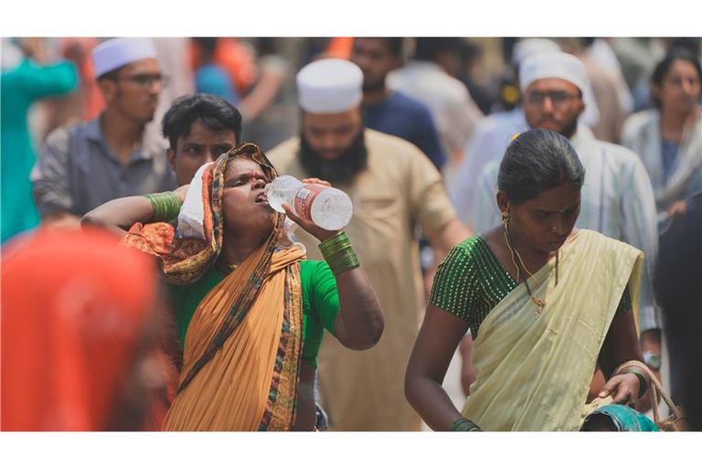Wie wollen Menschen das überleben? Wie hier im indischen Hyderabad werden die ohnehin schon hohen Temperaturen in Zukunft noch weiter steigen.