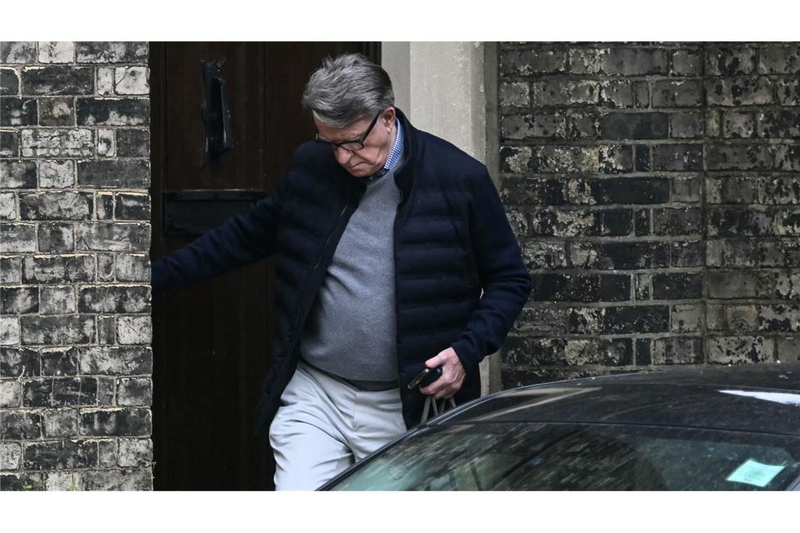 Wieder auf freiem Fuß: Peter Mandelson.