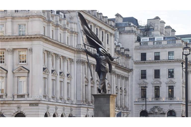 Wieder einmal taucht praktisch aus dem Nichts ein Kunstwerk in London auf. Ist es wirklich von Banksy?