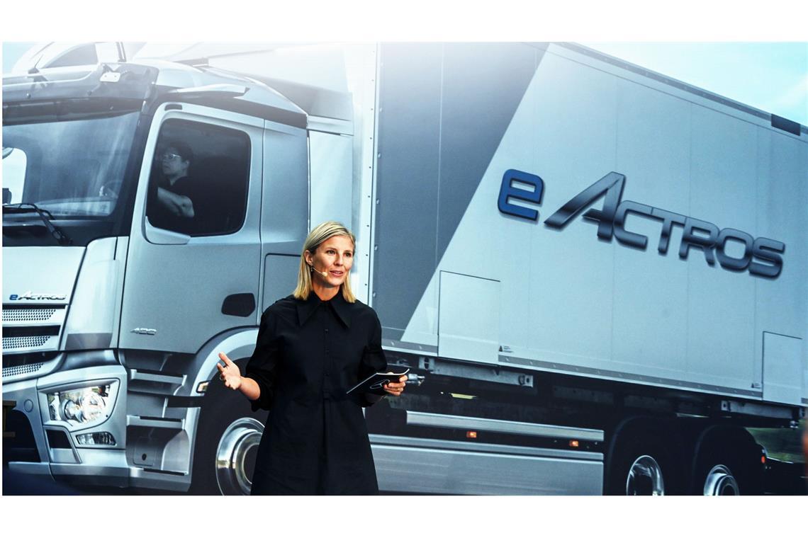 Vorstandschefin Radström entschuldigt sich Wieder gesprächsbereit: Truck-Chefin Karin Radström.