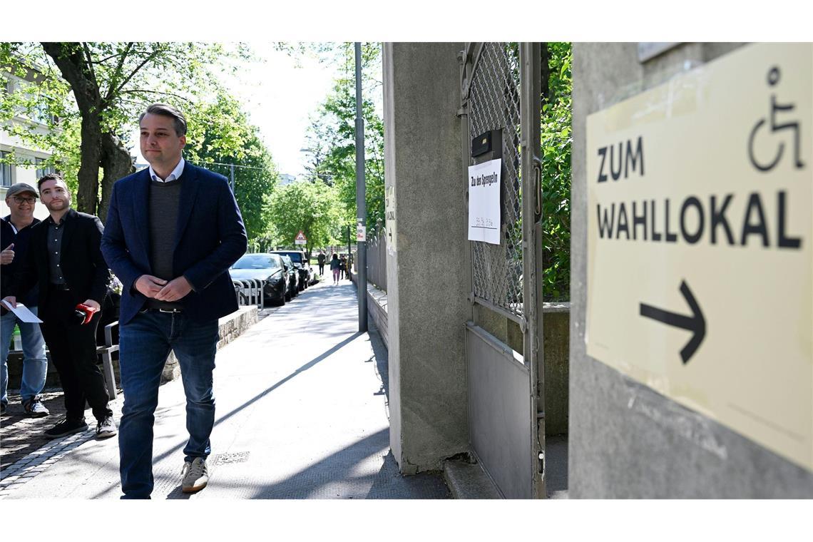 Wahl in Wien - Sozialdemokraten gewinnen trotz starker FPÖ Wiens FPÖ-Spitzenkandidat Dominik Nepp setzte im Wahlkampf auf die Themen Sicherheit und Migration.