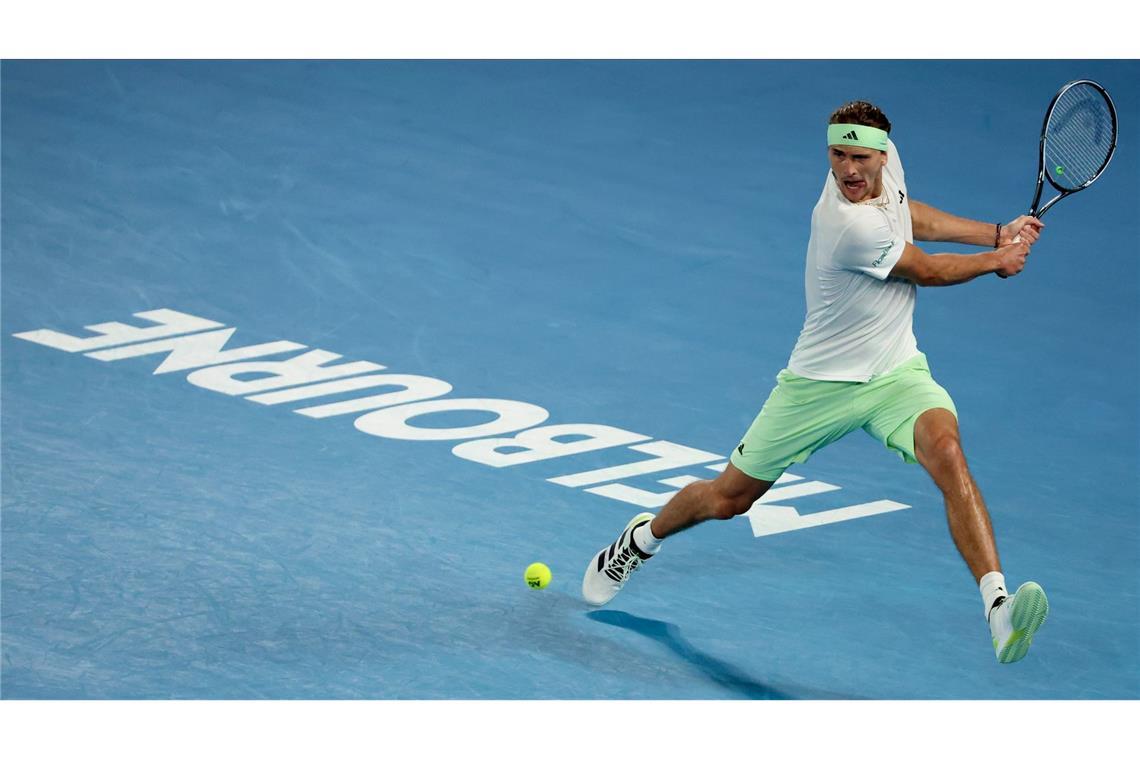 "Getriebener" Zverev nimmt neuen Anlauf auf den Tennis-Thron Will bei den Australian Open um seinen ersten Grand-Slam-Turniersieg kämpfen: Alexander Zverev.