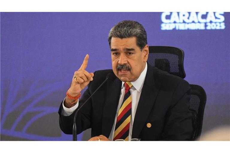"Willkommen Dialog, willkommen Diplomatie", sagte Maduro. (Archivbild)