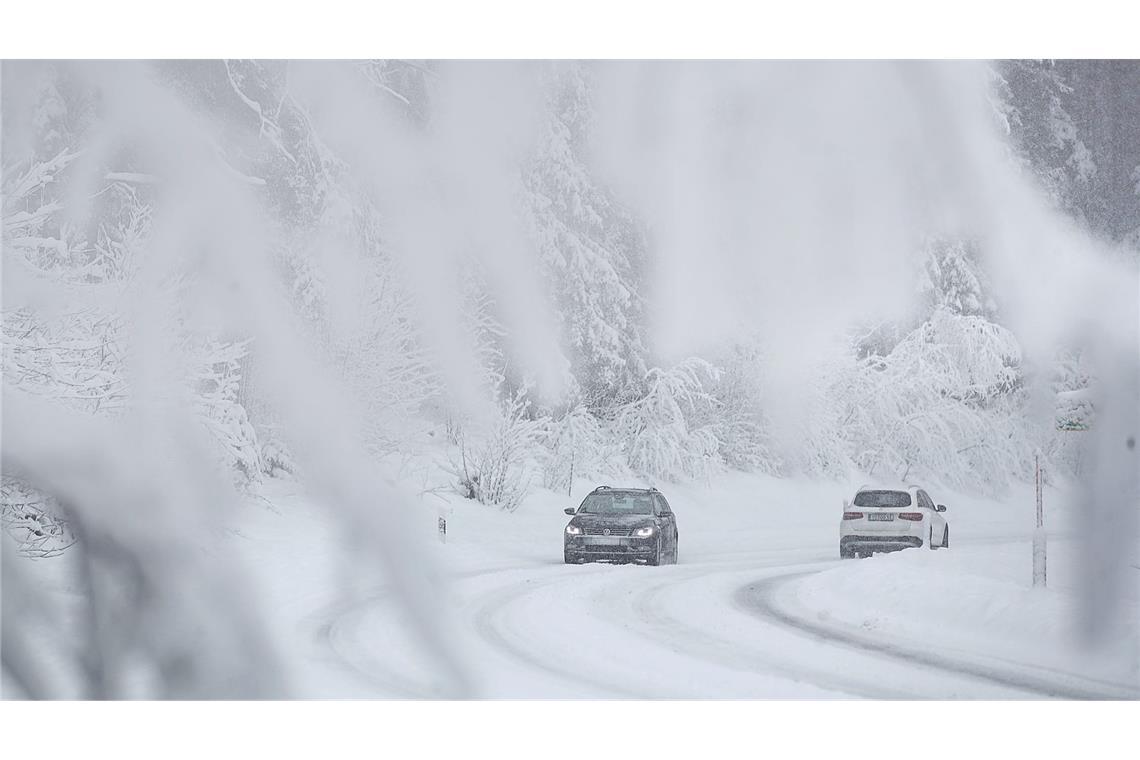 Kommt ein Jahrhundertwinter? Winterszenen im Schwarzwald (Archiv).