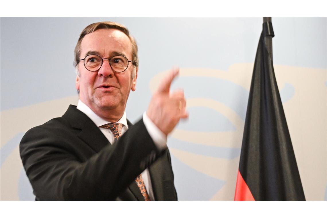 "Wir haben das beste Einstellungsergebnis seit Aussetzung der Wehrpflicht", sagt Verteidigungsminister Boris Pistorius (SPD).