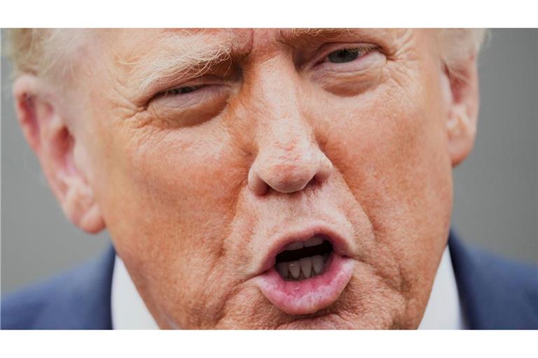 "Wir sind absolut vorbereitet", sagt Trump in Richtung Russland.
