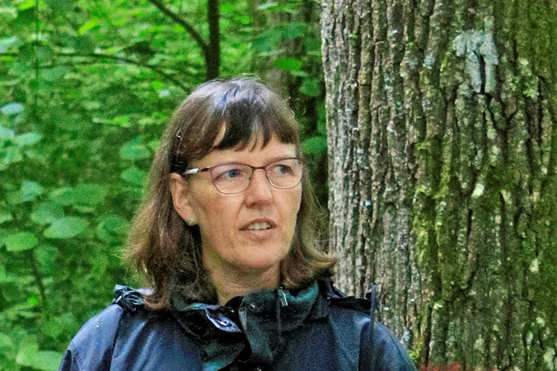 Sorgenkind und schützenswerter Kosmos „Wir vermuten, dass es sich bei den Fällen um Brandstiftung handelt, einen Beweis dafür haben wir allerdings nicht“, sagt Kreisforstamtsleiterin Dagmar Wulfes zu den Bränden im Stadtwald. Foto: Alexander Becher