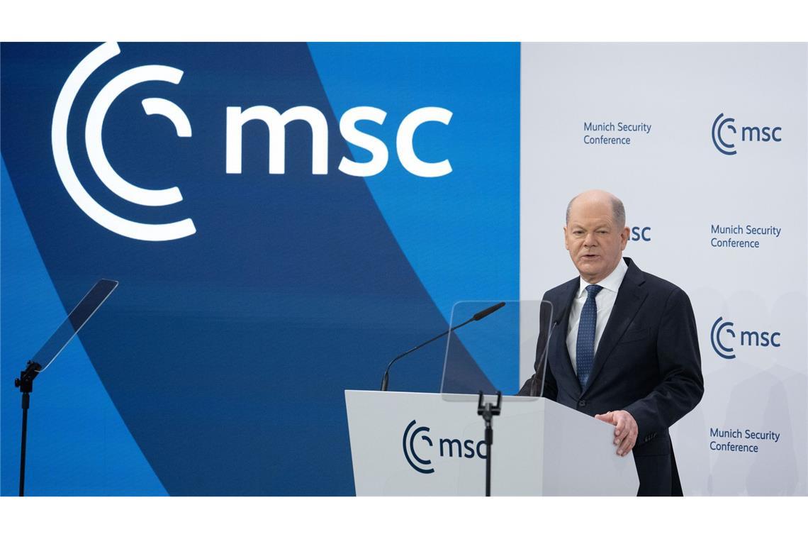 Fünf Lehren aus der Münchner Sicherheitskonferenz Wird an diesem Montag zu einem Sondertreffen in Paris erwartet: Bundeskanzler Olaf Scholz.