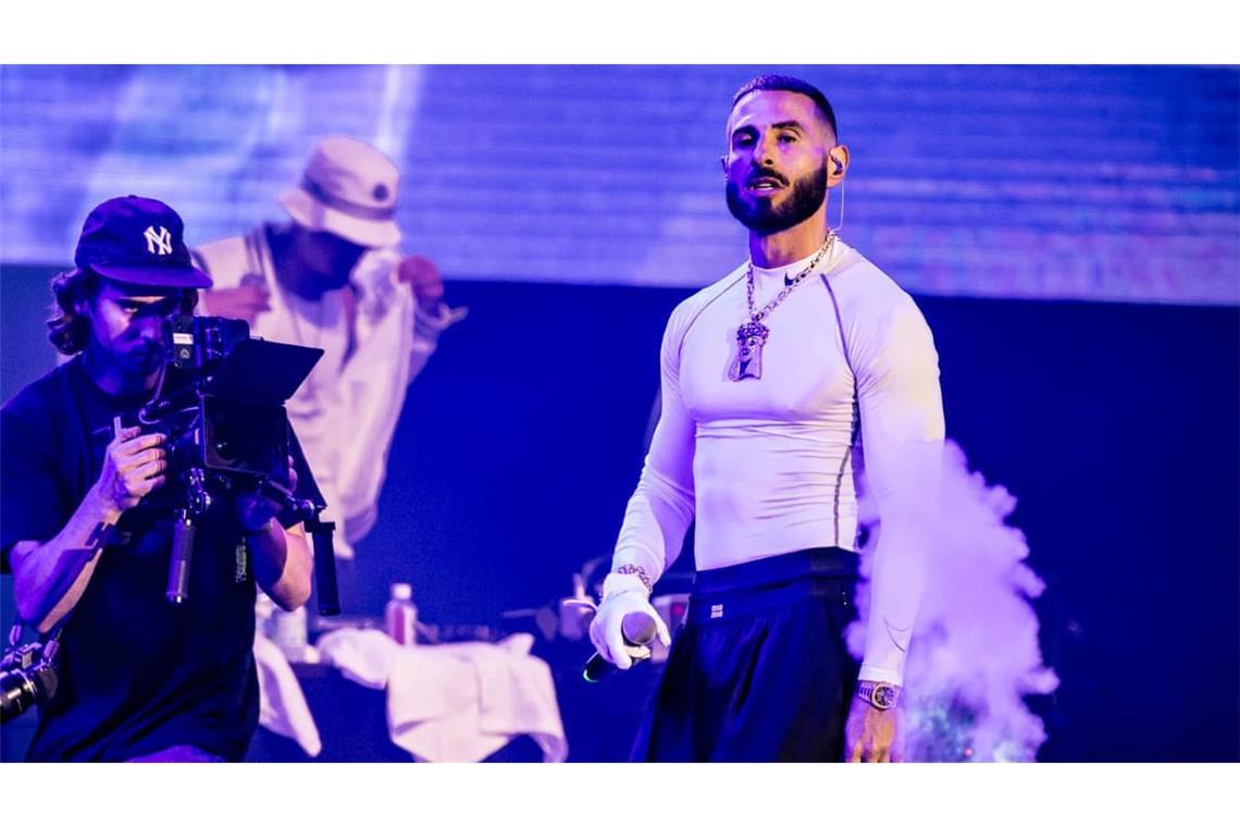 Wird nicht in Stuttgart auftreten: Rapper Shindy (Archivbild)